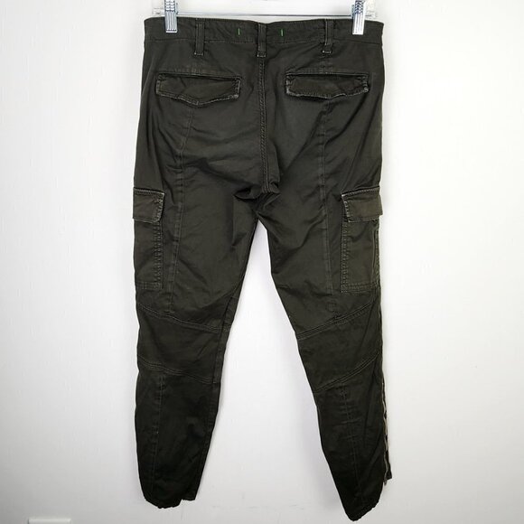 J. Brand Dark Green Cargo Pants Size 27 Retro Utility Outdoor Gorpcore Minimal - Picture 5 of 7